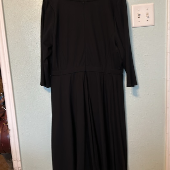 Lane Bryant Little Black Dress Plus Size 18 20 Fit & Flare Jersey Knit Stretch - Picture 6 of 10